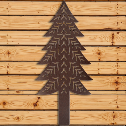 WA-1301 Abstract Pine Tree Wall Art