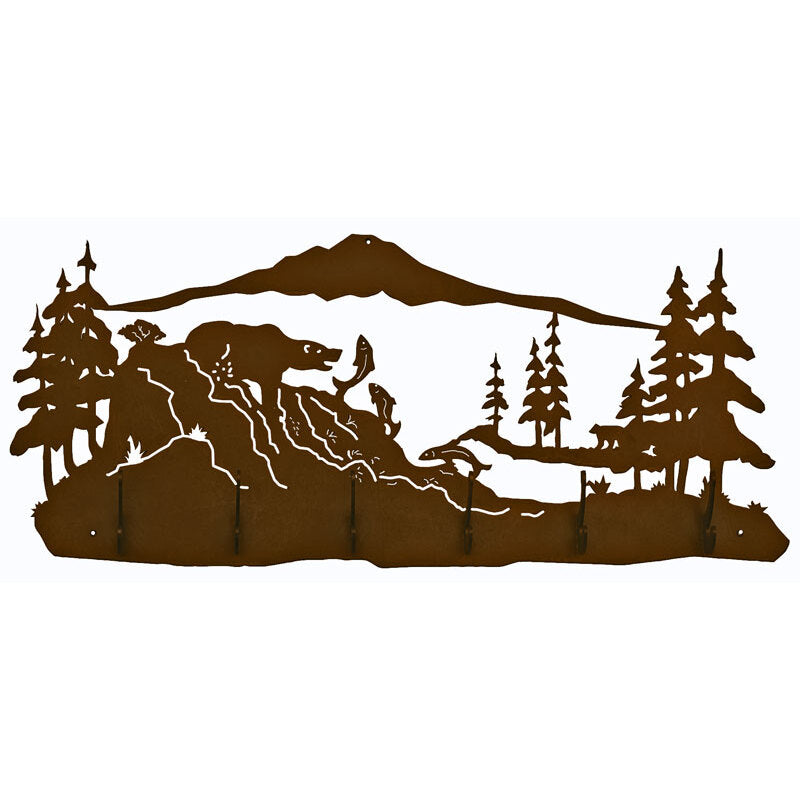 Fishing Bear Scenic Six Hook