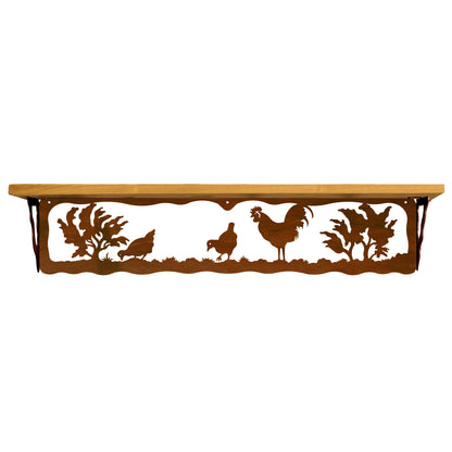 Rooster 34" Shelf