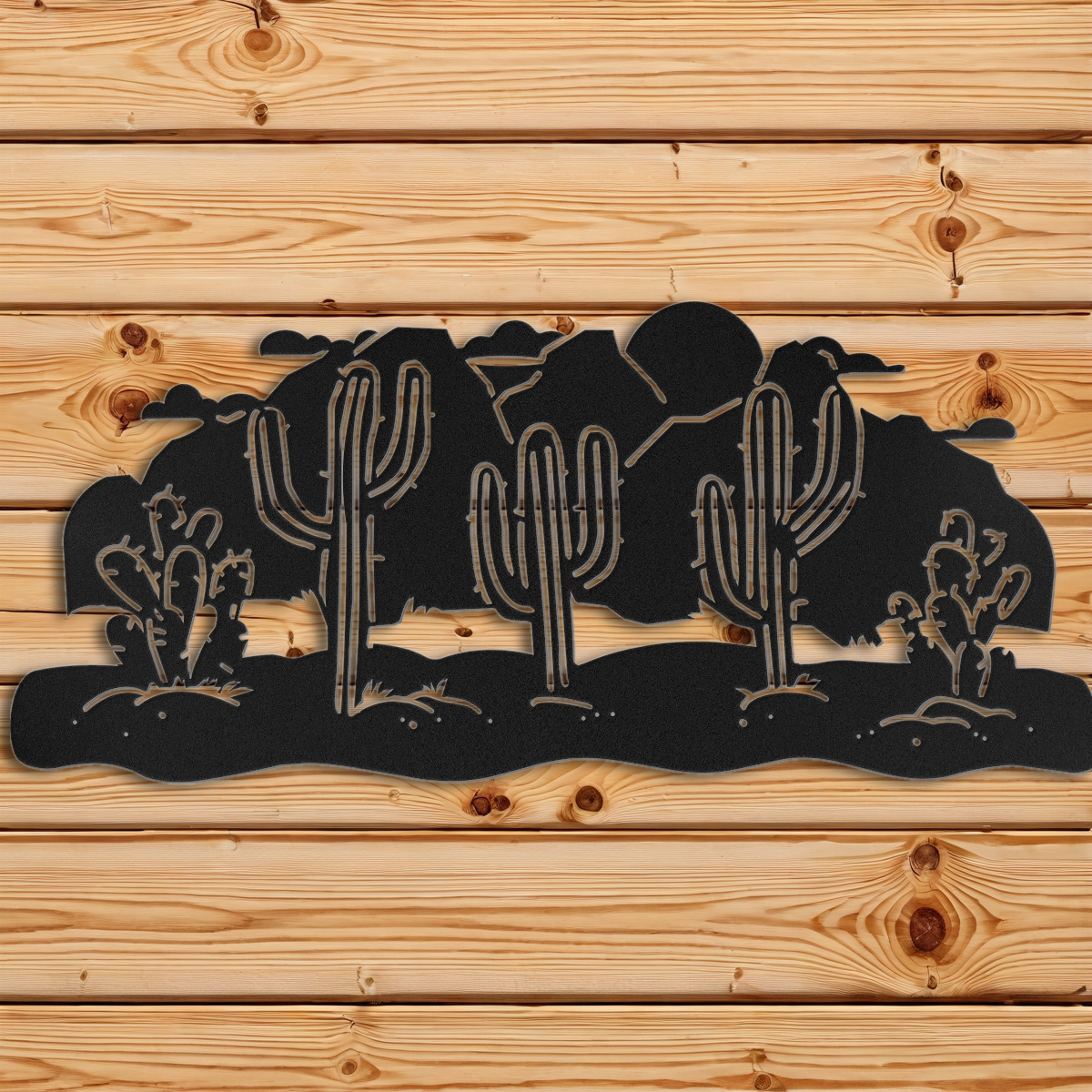 Cool Desert Scene Wall Art