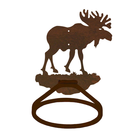BA-8346 Original Moose Towel Ring