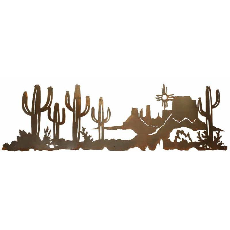 Desert Scene Wall Art - 57"