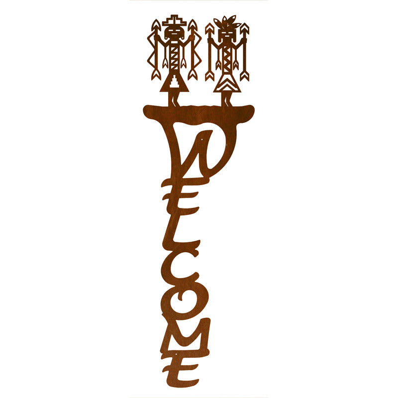 Yei Vertical Welcome Sign