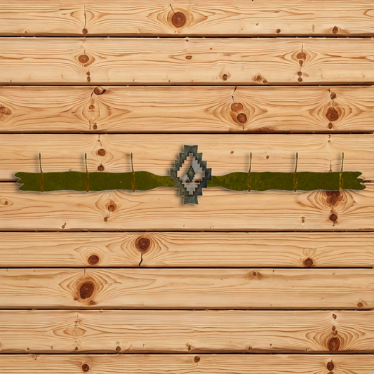 CH-5639 Desert Diamond Six Hook Burnished