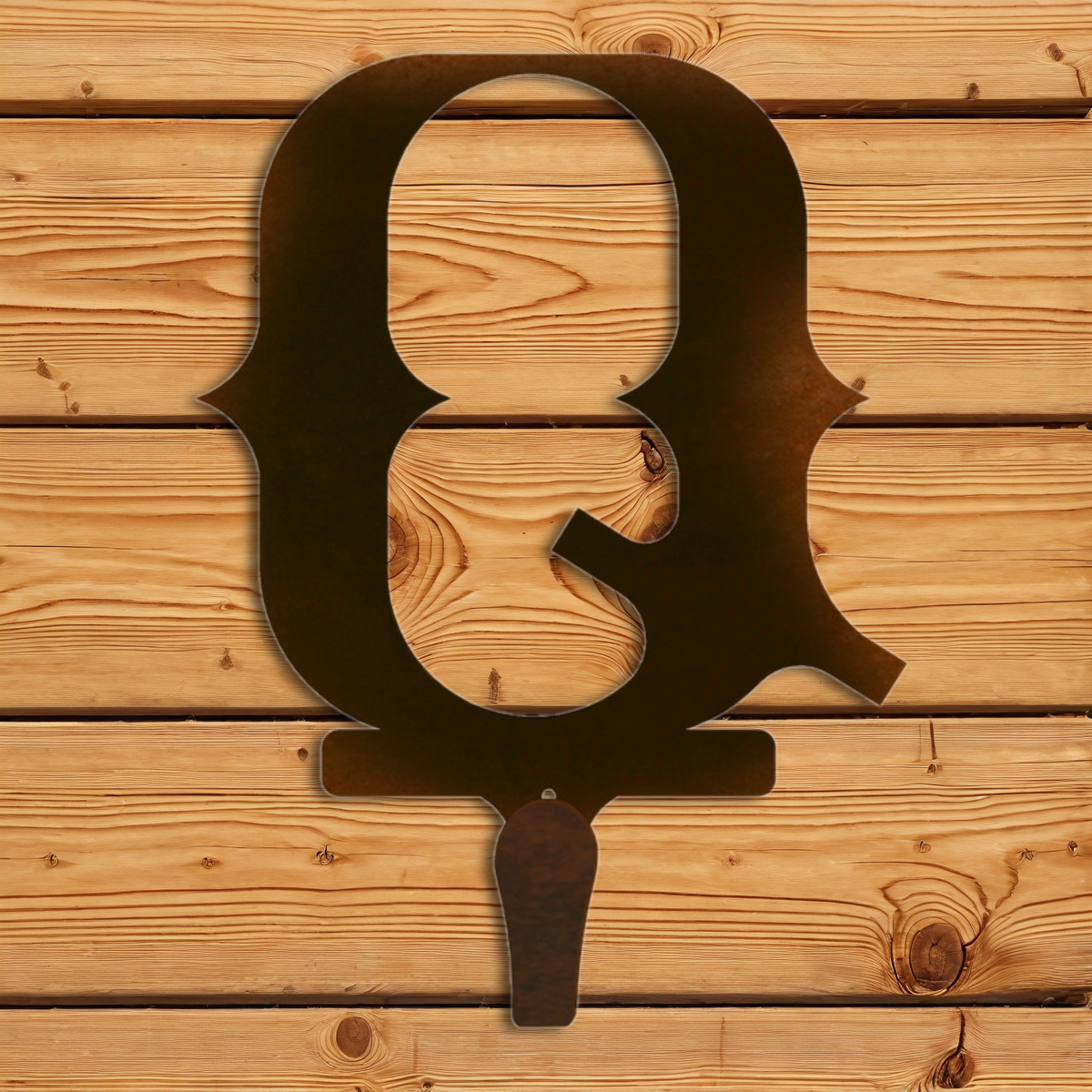 CHL-626 Q Western Font Single Coat Hook