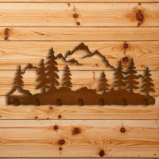 KC-2101 Mountain Scene Key Chain Holder