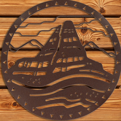 WA-1332 Starry Cabin Wall Art