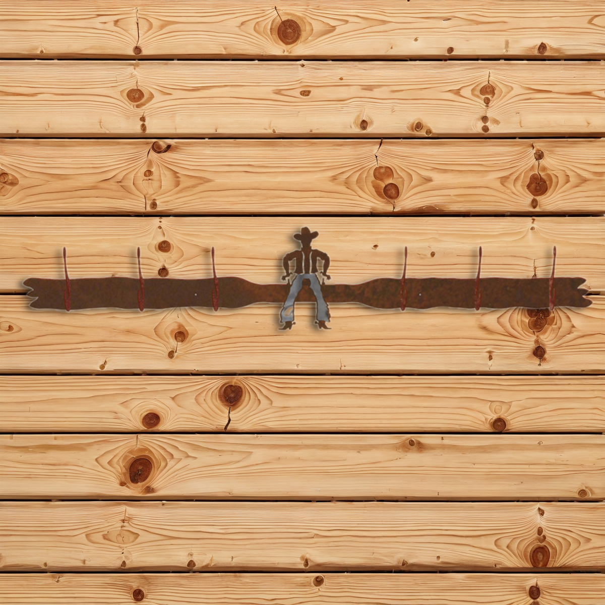 CH-5612 Cowboy Six Hook Burnished