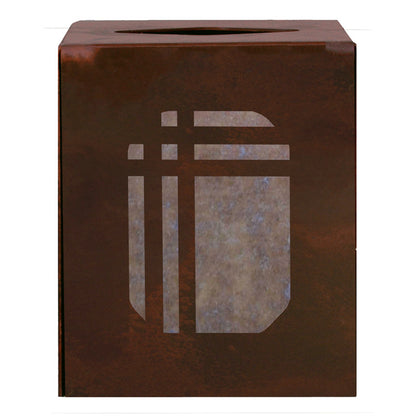 TC-9334 Mission Square Tissue Box Cover
