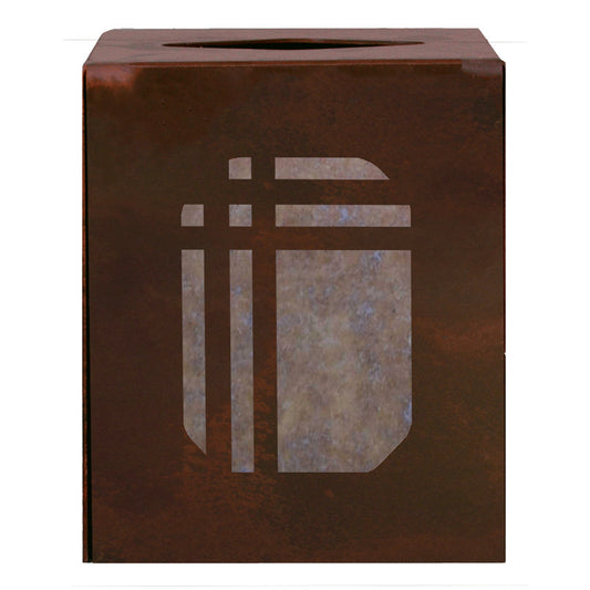 TC-9334 Mission Square Tissue Box Cover