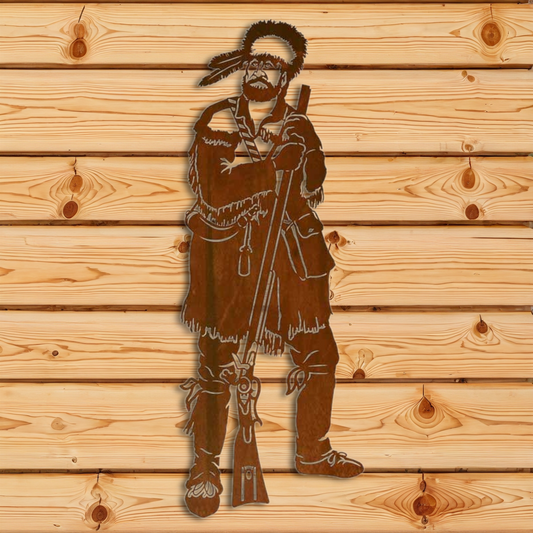 WA-4219 Mountain Man Wall Art - 42"
