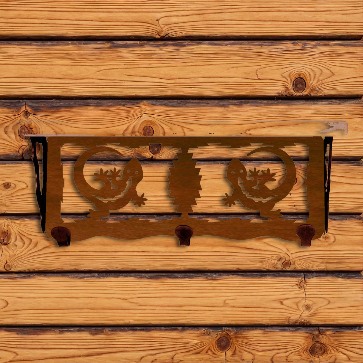 SW-3715 Gecko 20" Coat Hook Shelf