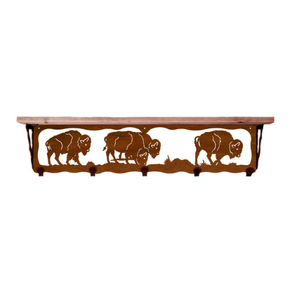 Buffalo 34" Coat Hook Shelf