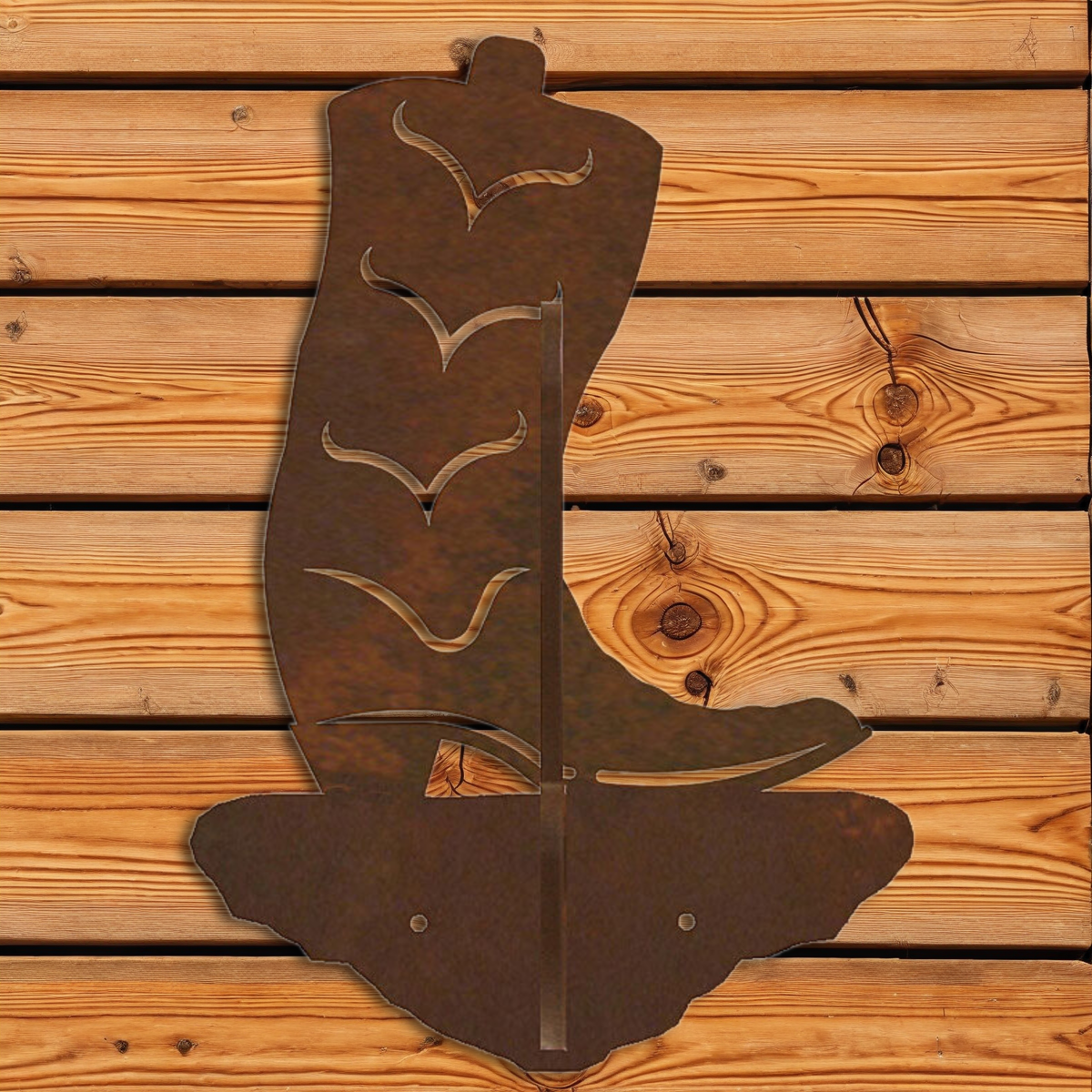 CH-5216 Cowboy Boot Double Coat Hook