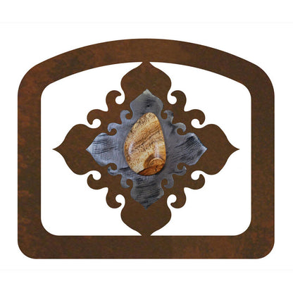 LNH-1651 Picture Jasper Stone Napkin Holder