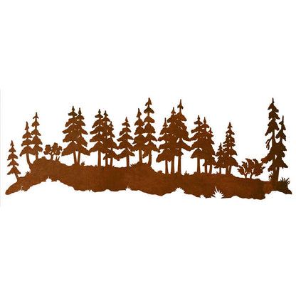 Pine Forest Wall Art - 57"