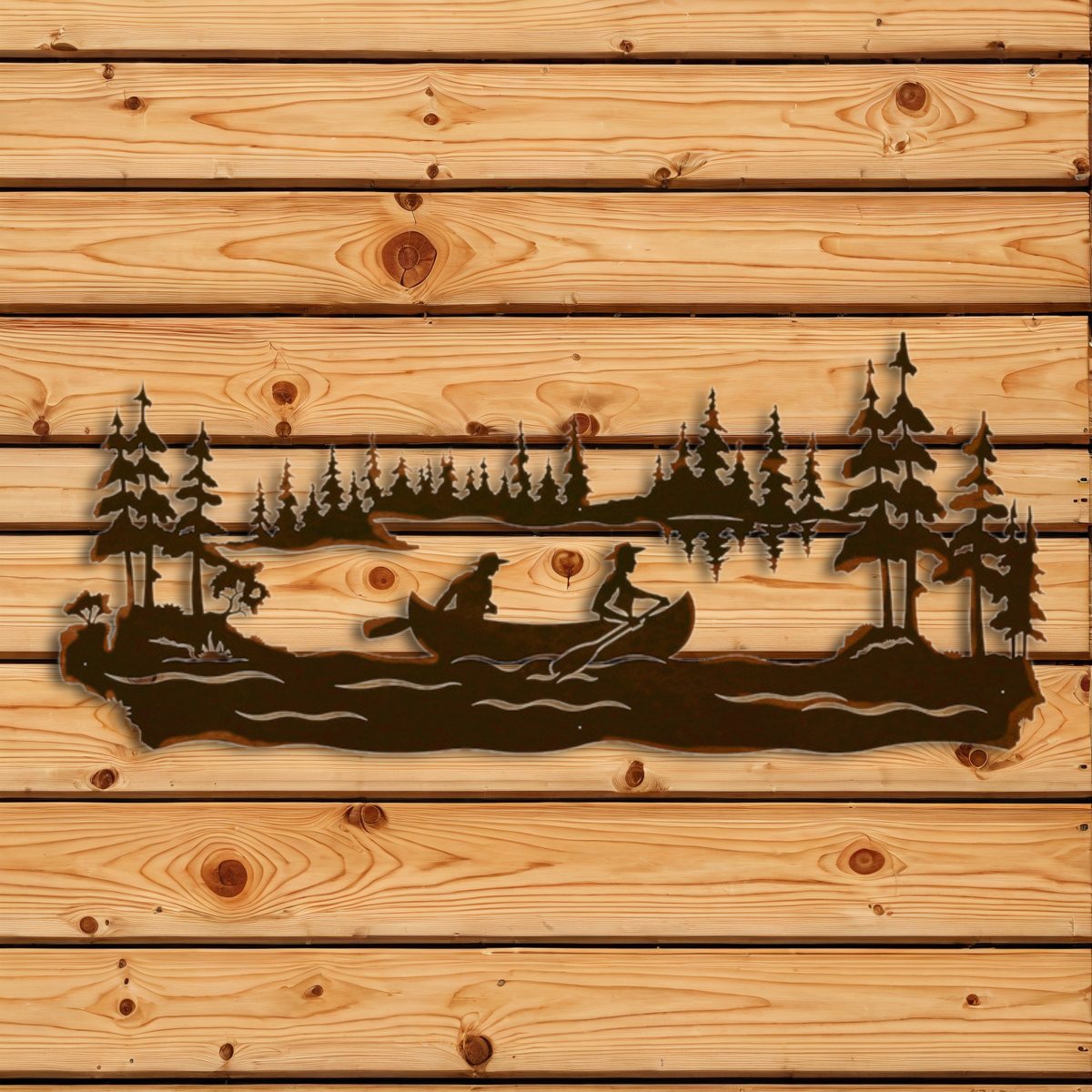 WA-6019 Canoer Wall Art - 57"