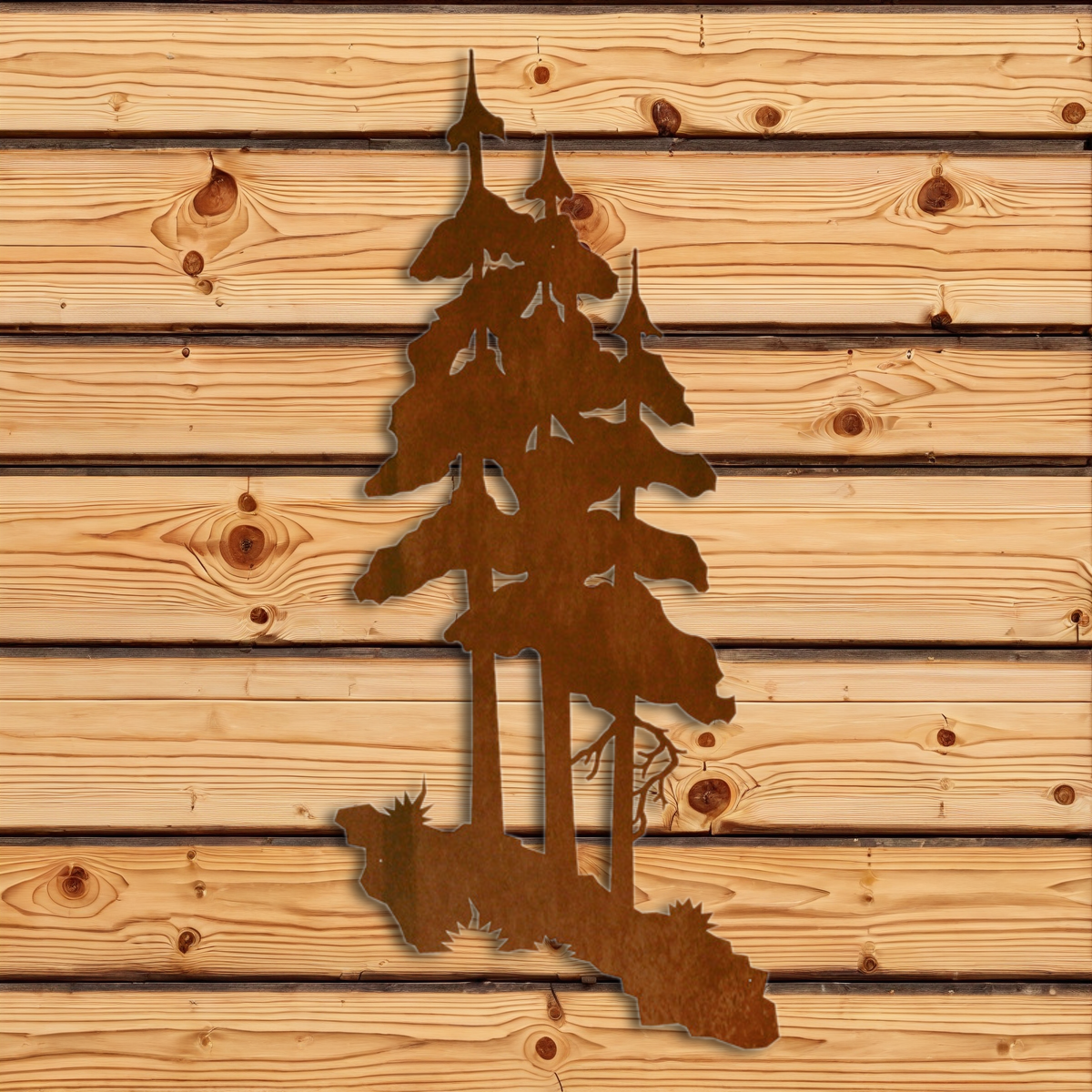 WA-4276 Pine Tree Two Wall Art - 42"