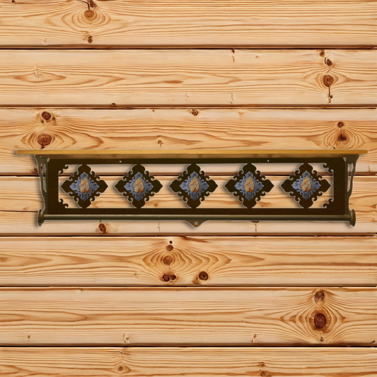 BA-3446 Picture Jasper 34" Towel Bar Shelf