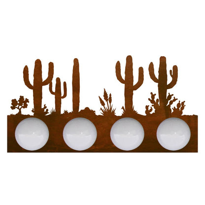 LST-7407 Desert Scene Four Light Vanity
