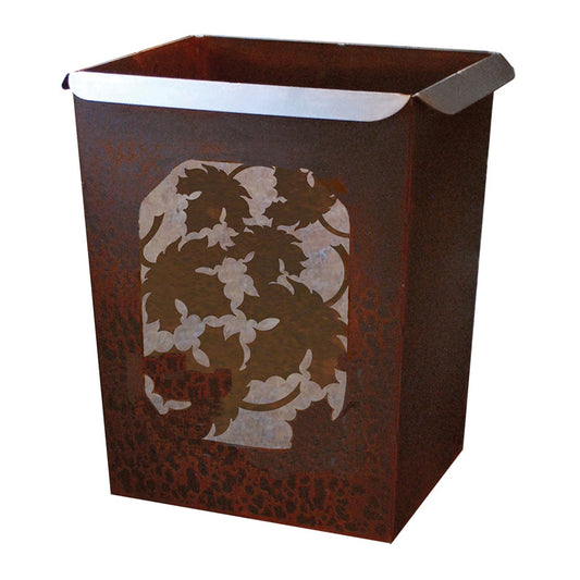 Maple Leaf Trash Bin