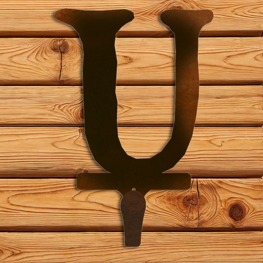 CHL-530 U Lodge Font Single Coat Hook