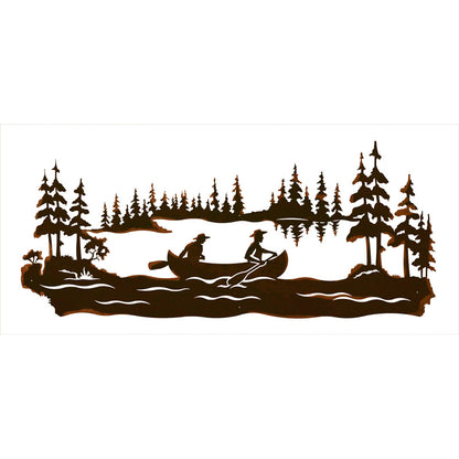 Canoer Wall Art - 57"