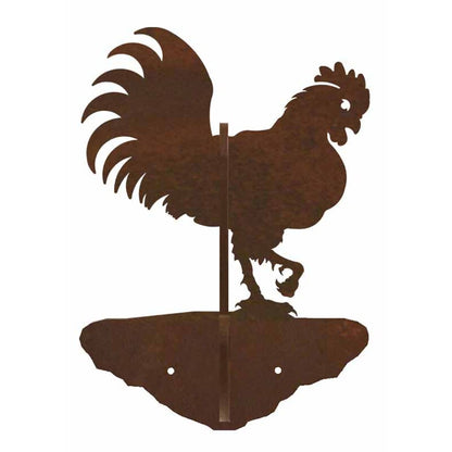 Rooster Double Coat Hook