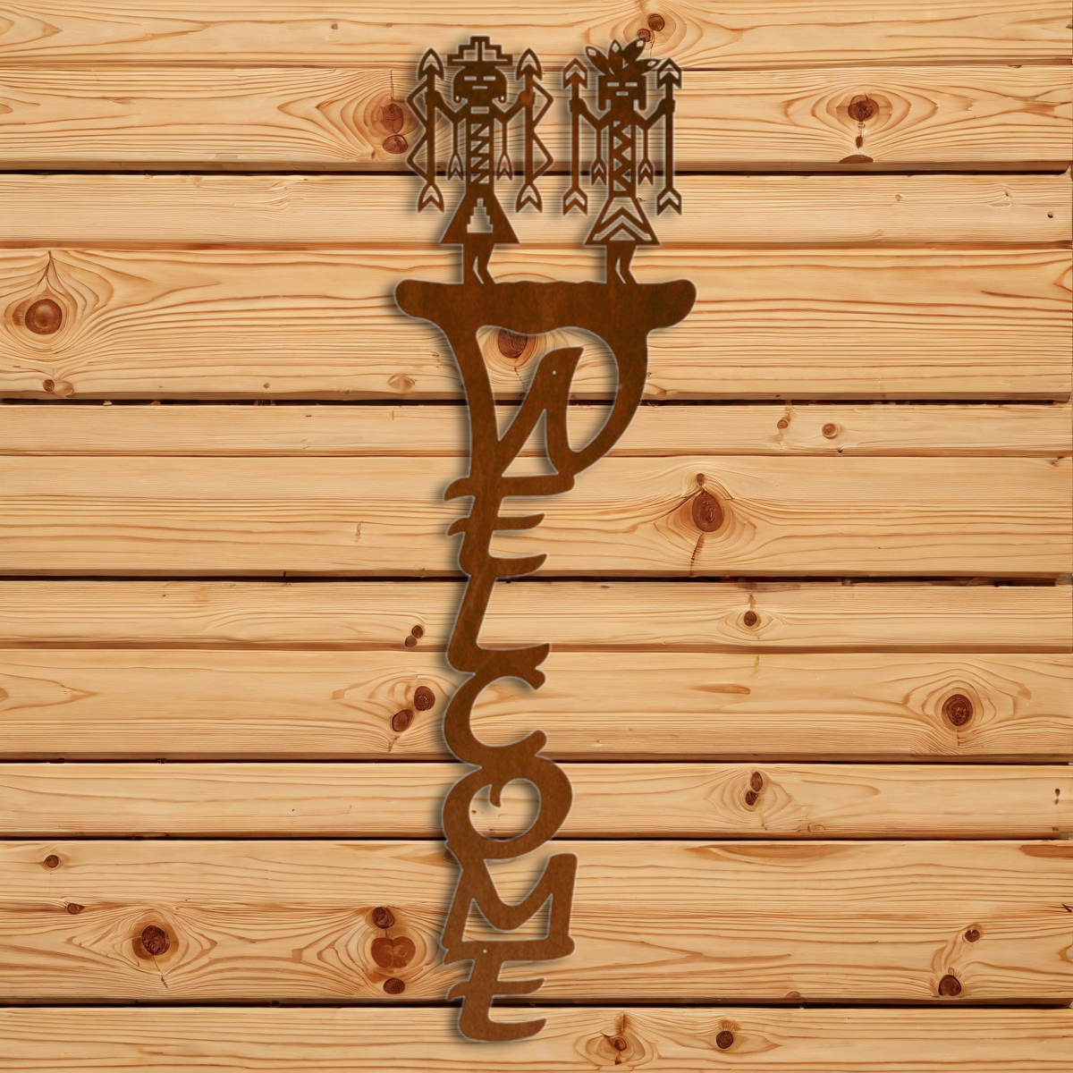 WE-2034 Yei Vertical Welcome Sign