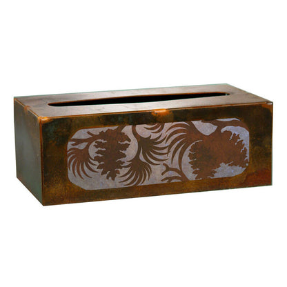 TC-9224 Pine Cone Rectangle Tissue Box Cover
