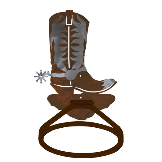 BA-8307 Boot Towel Ring Burnished