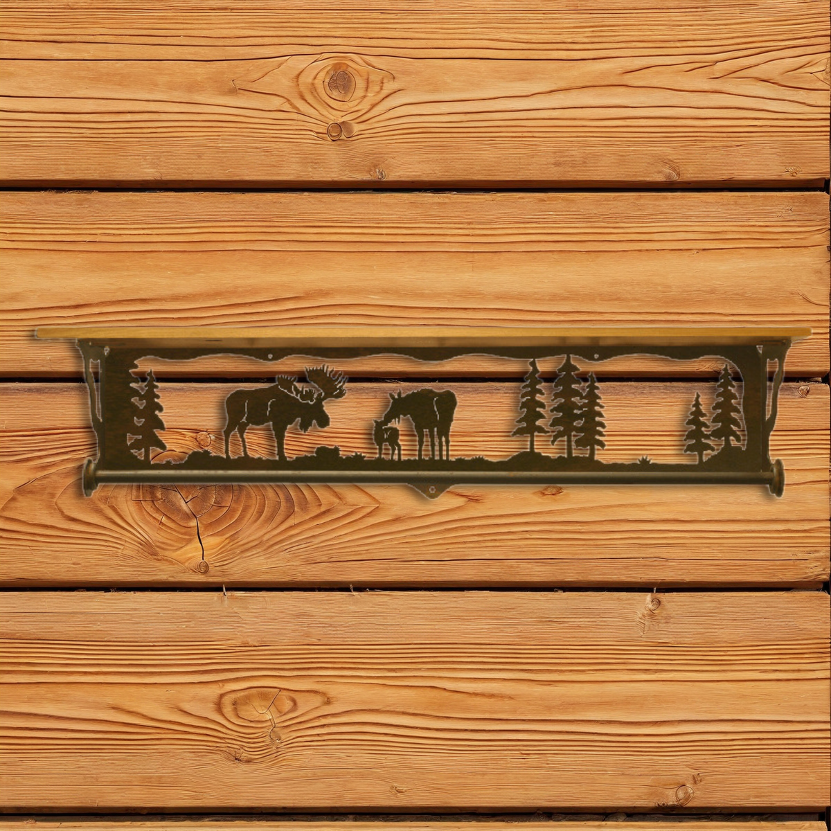 BA-3430 Moose 34" Towel Bar Shelf