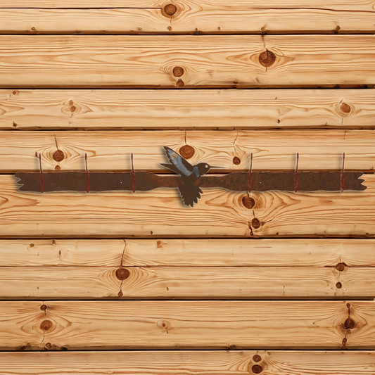 CH-5679 Hummingbird Six Hook Burnished