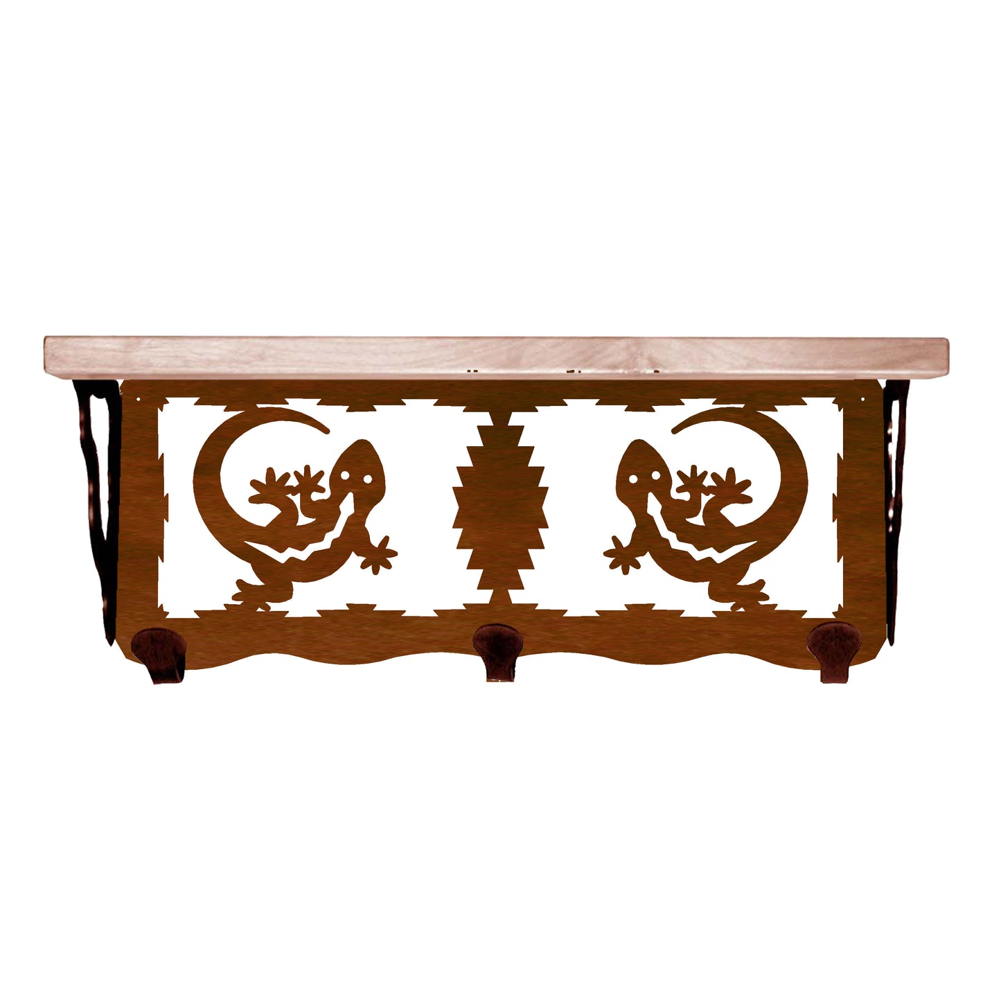 Gecko 20" Coat Hook Shelf