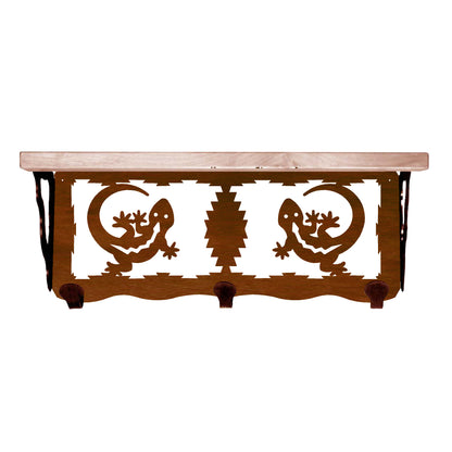 Gecko 20" Coat Hook Shelf