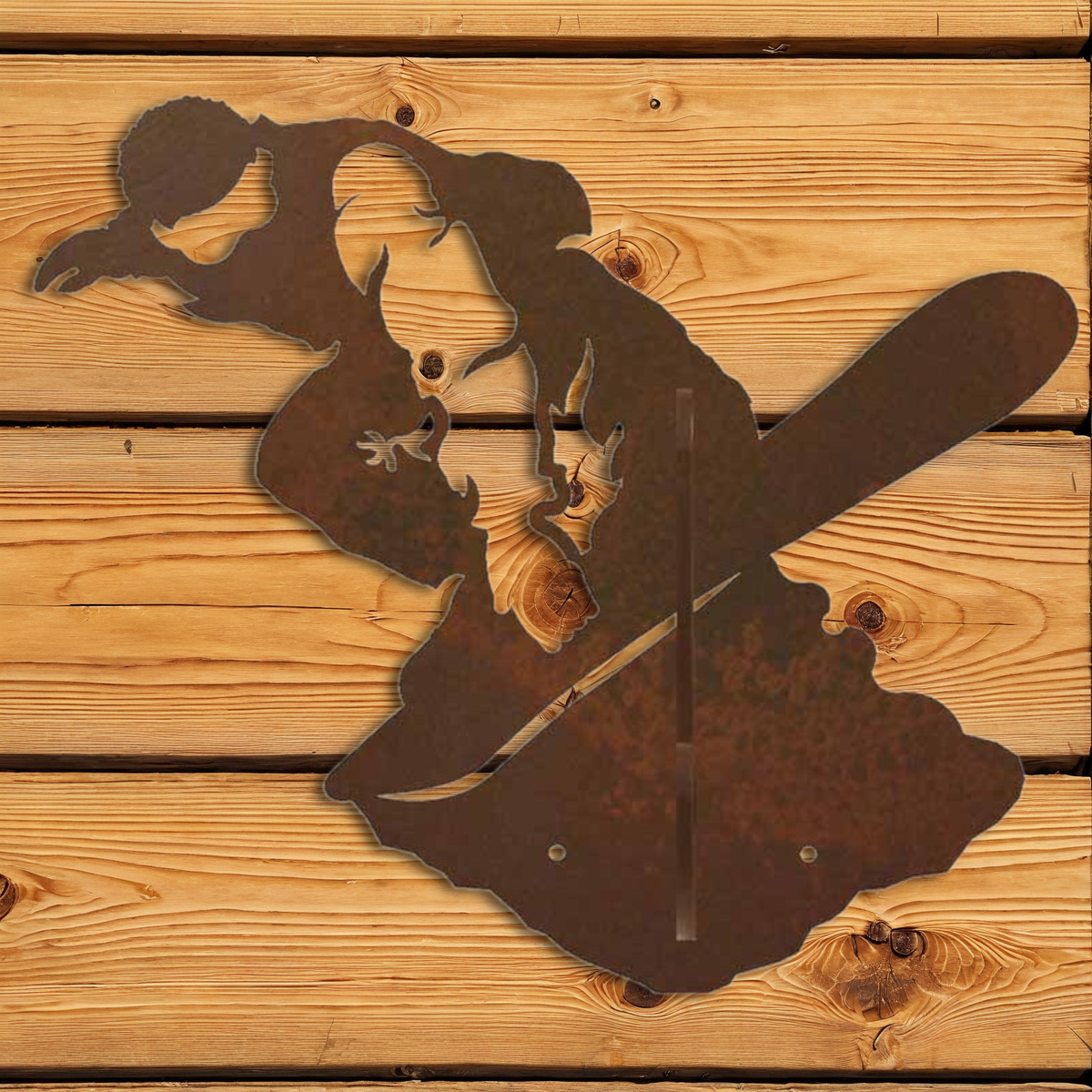 CH-5294 Snowboarder Double Coat Hook
