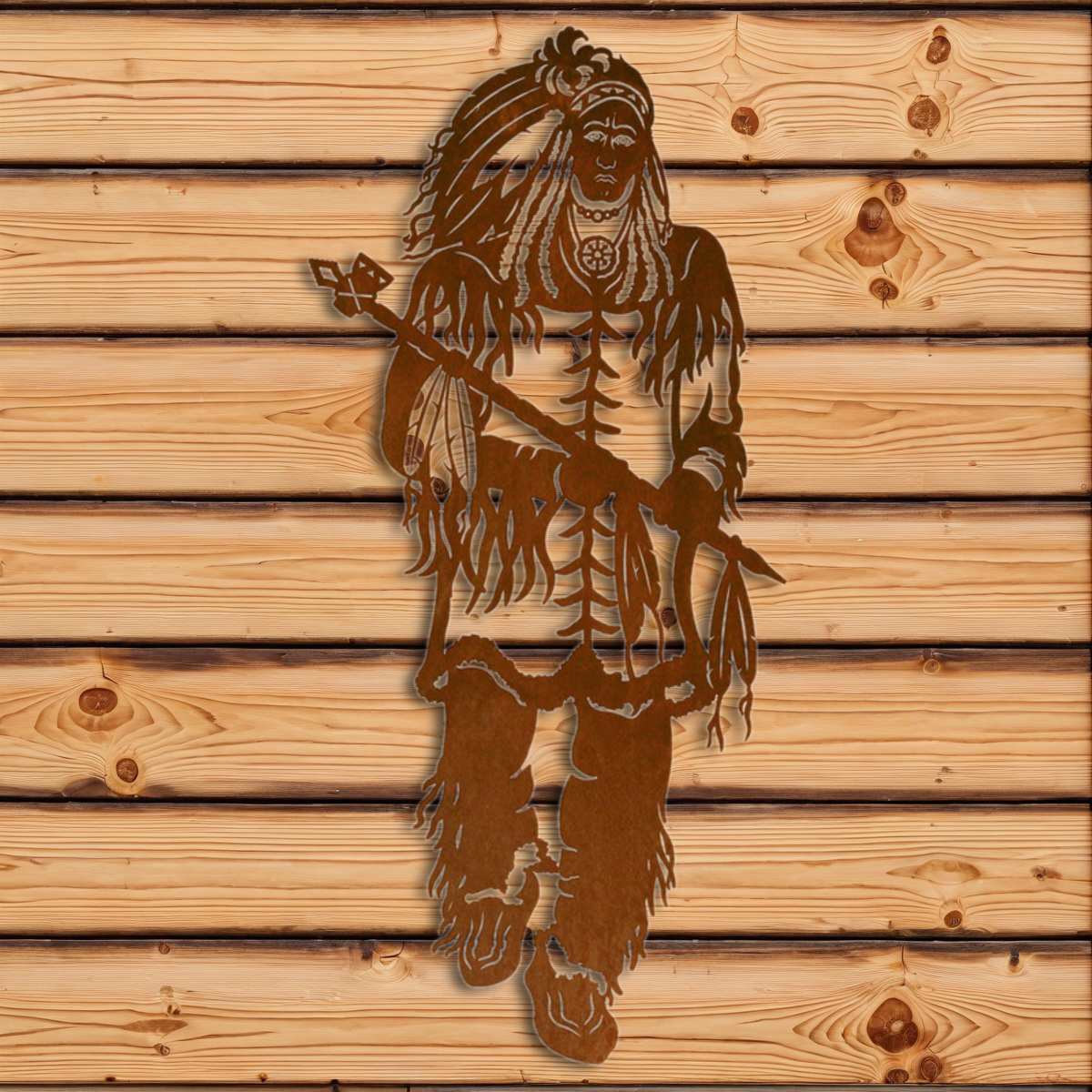 WA-4213 Indian Chief Wall Art - 42"