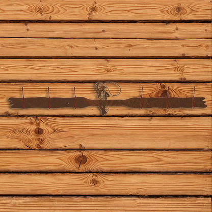 CH-5651 Roping Cowboy Six Hook