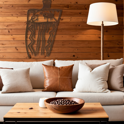 Barrier Canyon Hunter Wall Art - 42"