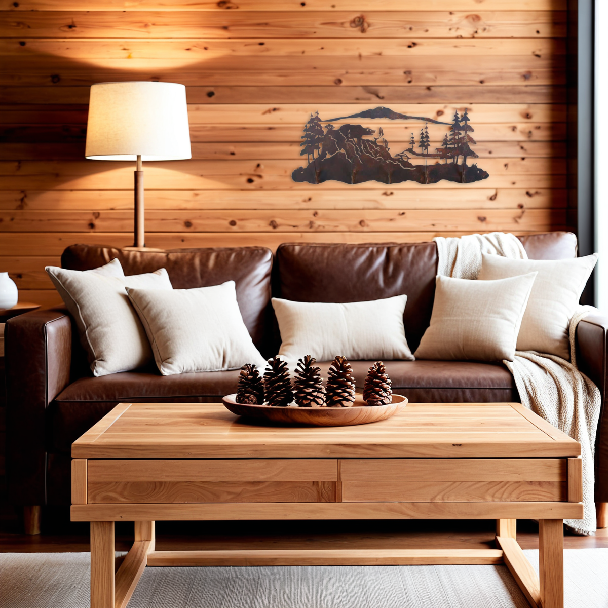 Fishing Bear Scenic Five Hook