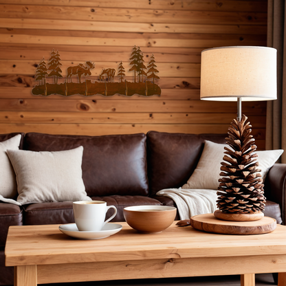 Moose Family Scenic Six Hook