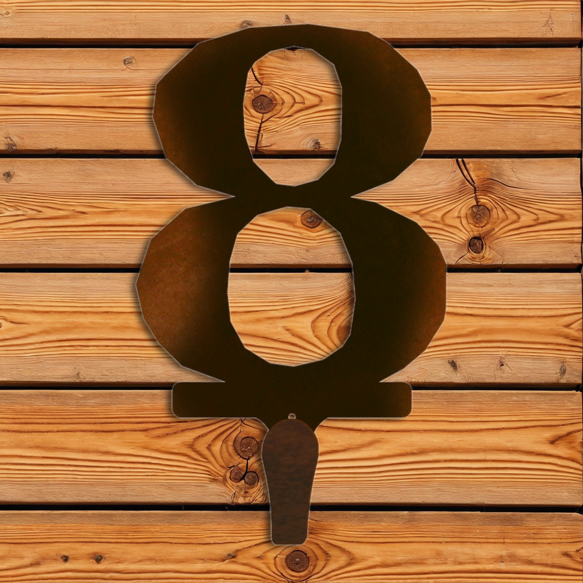 CHL-508 8 Lodge Font Single Coat Hook