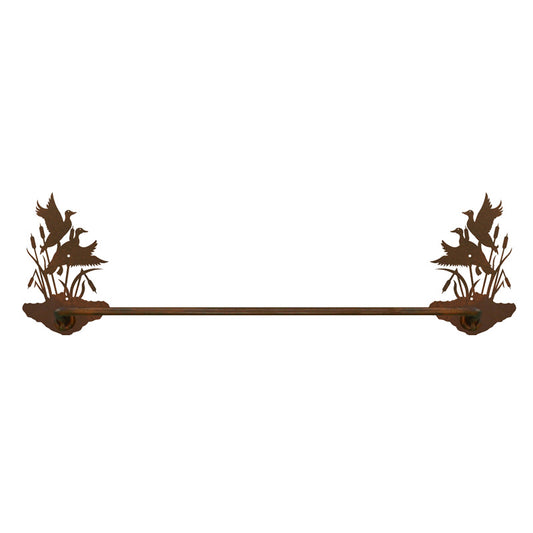 BA-8027 Ducks in the Cattail Towel Bar