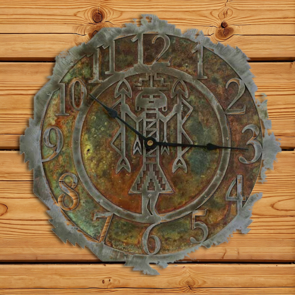 CL-5115 Yei 12" Round Clock