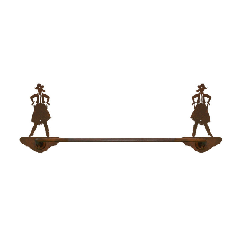 Cowgirl Hand Towel Bar