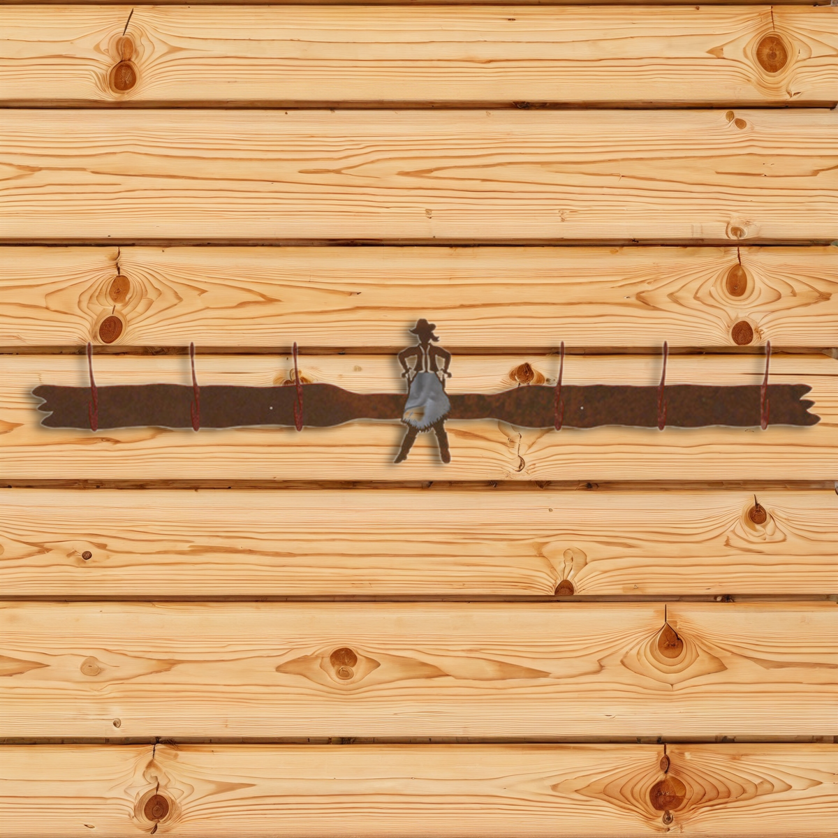 CH-5616 Cowgirl Six Hook Burnished