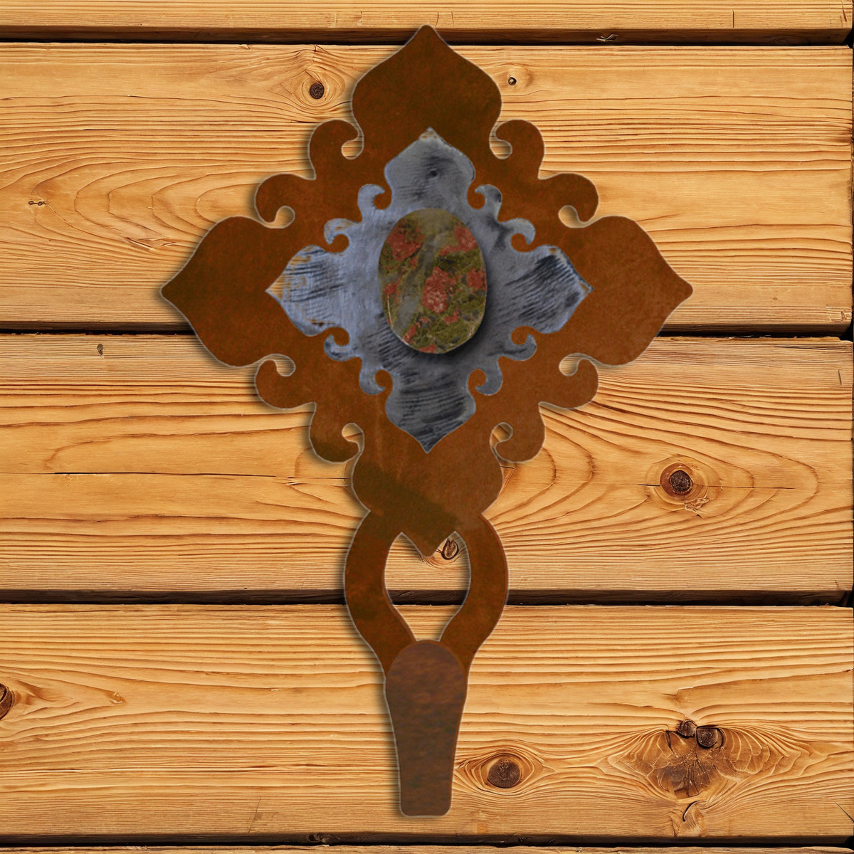 CHL-425 Unikite Stone Large Single Coat Hook