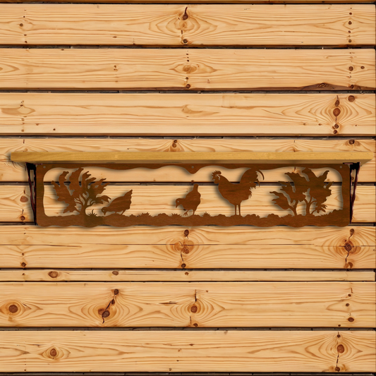 SW-7038 Rooster 34" Shelf