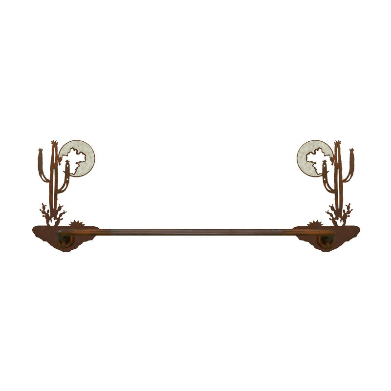Desert Moon Hand Towel Bar Burnished