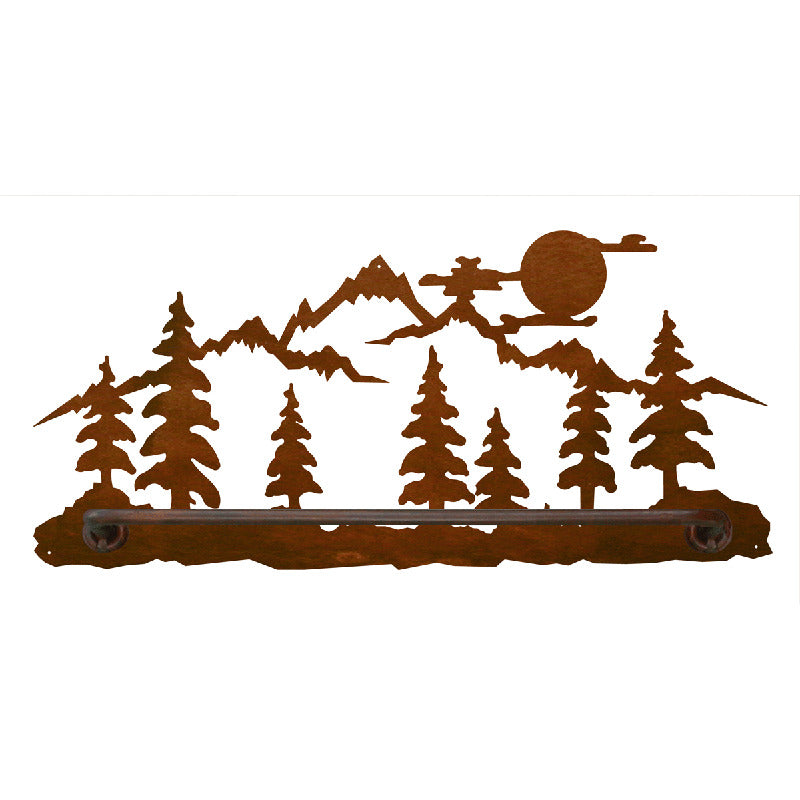 BA-8448 Mountain Scenic Hand Towel